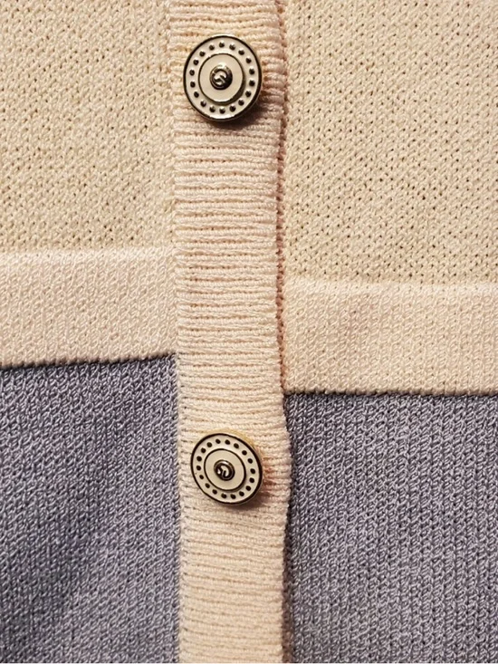 St. John Collection Marie Gray Vintage Skirt Set - Picture 4 of 5